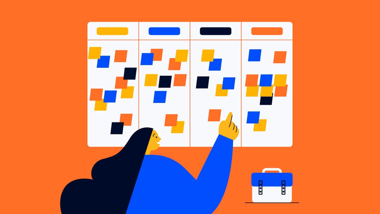 project manager doing kanban capacity planning