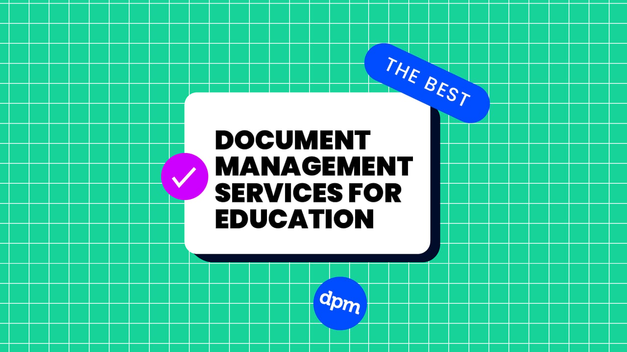 Document management services for education generic best of 10634