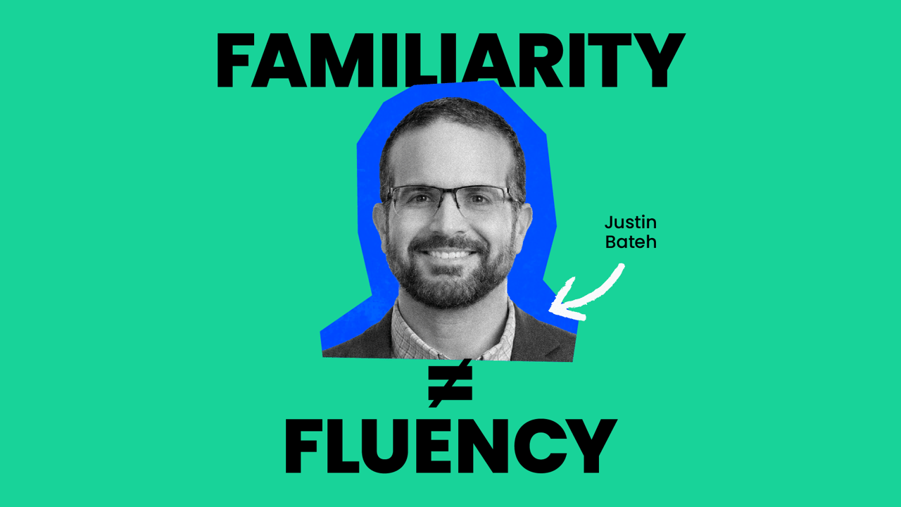digital project manager podcast featured image with Justin Bateh