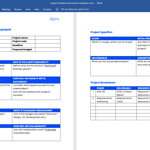 Project Initiation Doc Template Screenshot 1