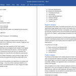 Statement Of Work Template Screenshot 3