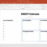 Win Themes &amp; SWOT Canvas Screenshot 1