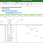 website redesign project timeline screenshot