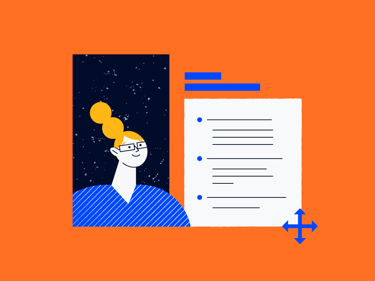project manager next to a resume for project manager job description