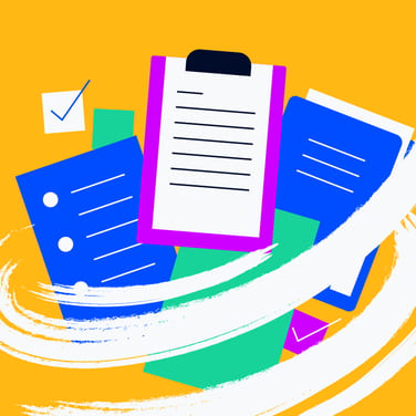 clipboards and checklists for sprint planning meeting