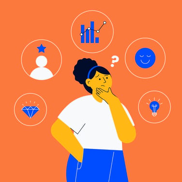 project manager with thought bubbles for is project management right for me
