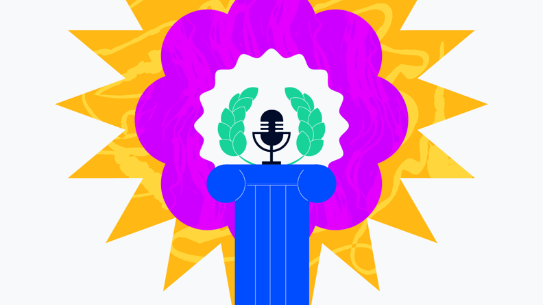 microphone on a pedestal for project management quotes
