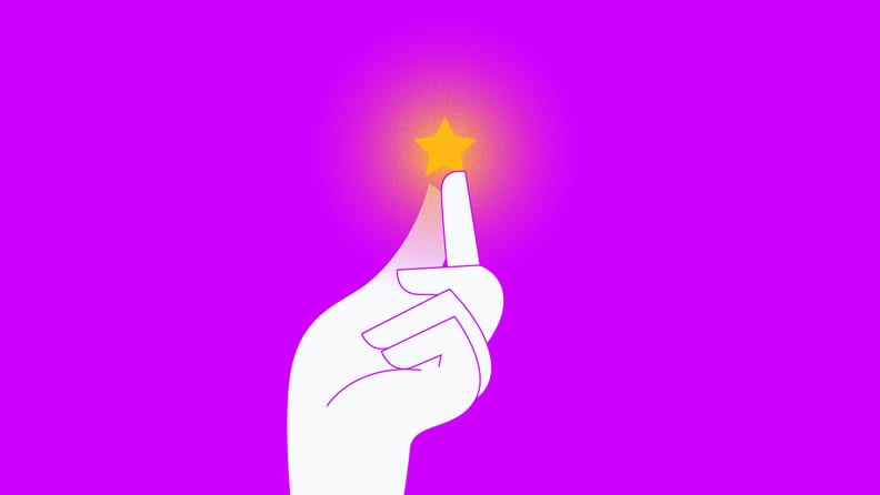 project manager holding up a star for KPIs for project management
