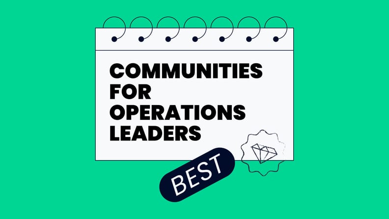Communities for operations leaders best events 44845