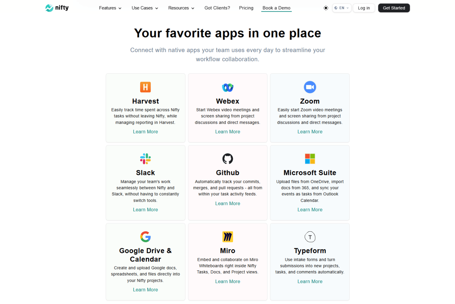 screenshot - Nifty Review 2026: Pros, Cons, Features, and Pricing