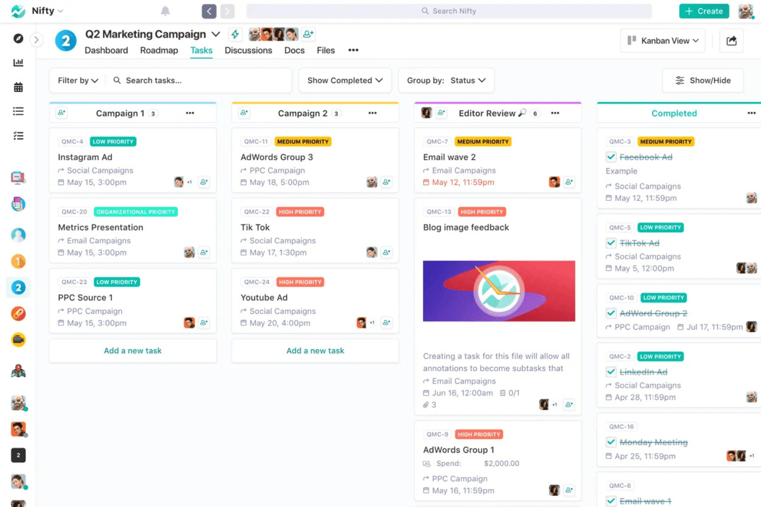 screenshot - Nifty Review 2026: Pros, Cons, Features, and Pricing