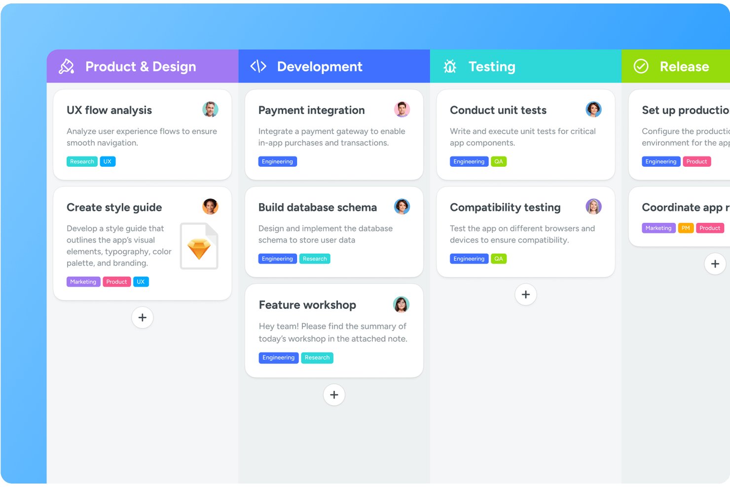 screenshot - MeisterTask Review: Pros, Cons, Features and Pricing Guide