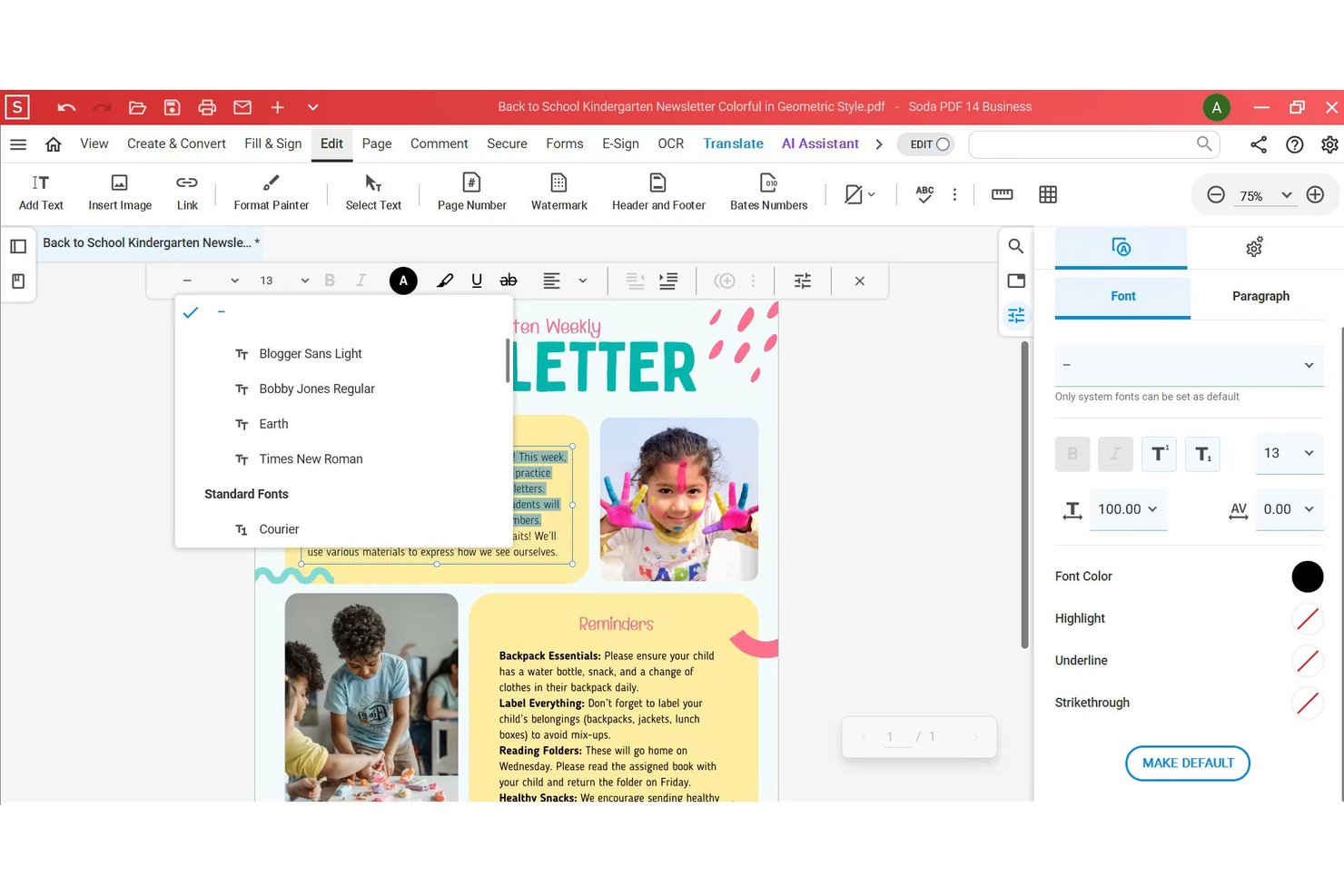 screenshot - Soda PDF Review: Pros, Cons, Features and Pricing