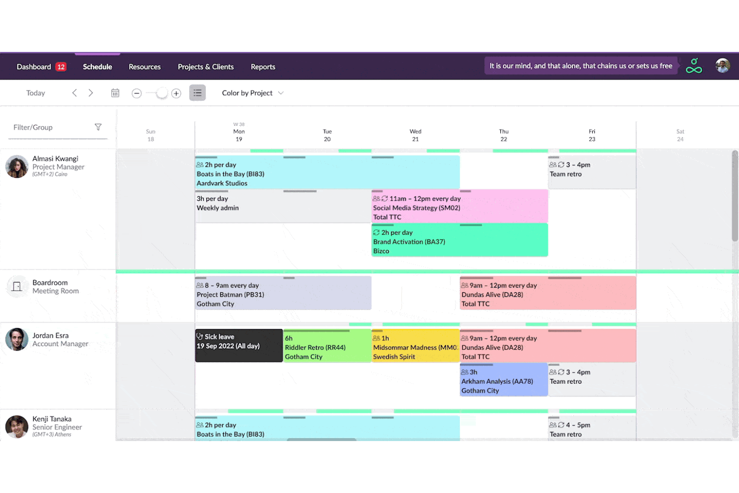 screenshot - Resource Guru Review 2026: Pros, Cons, Features, and Pricing