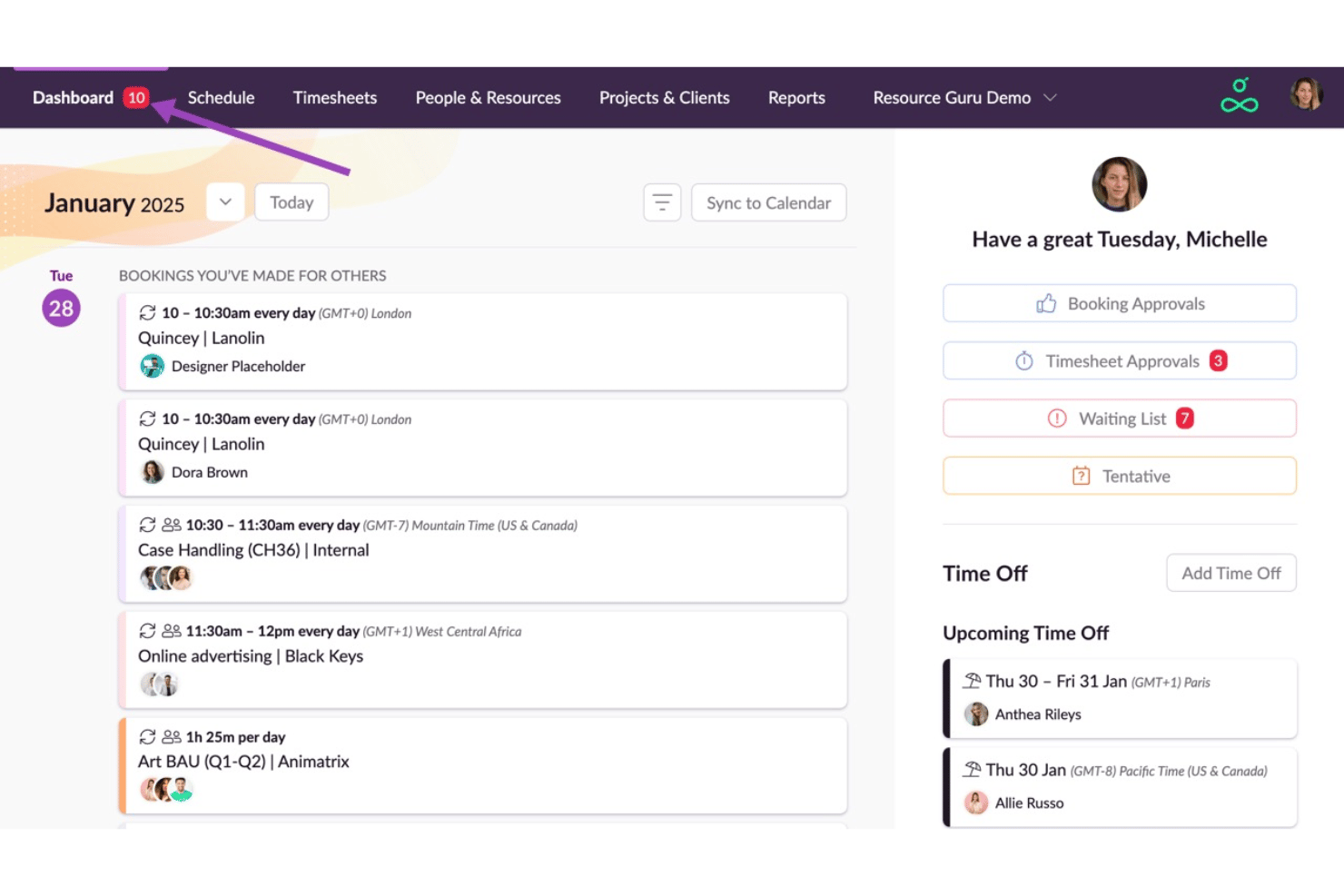 screenshot - Resource Guru Review 2026: Pros, Cons, Features, and Pricing