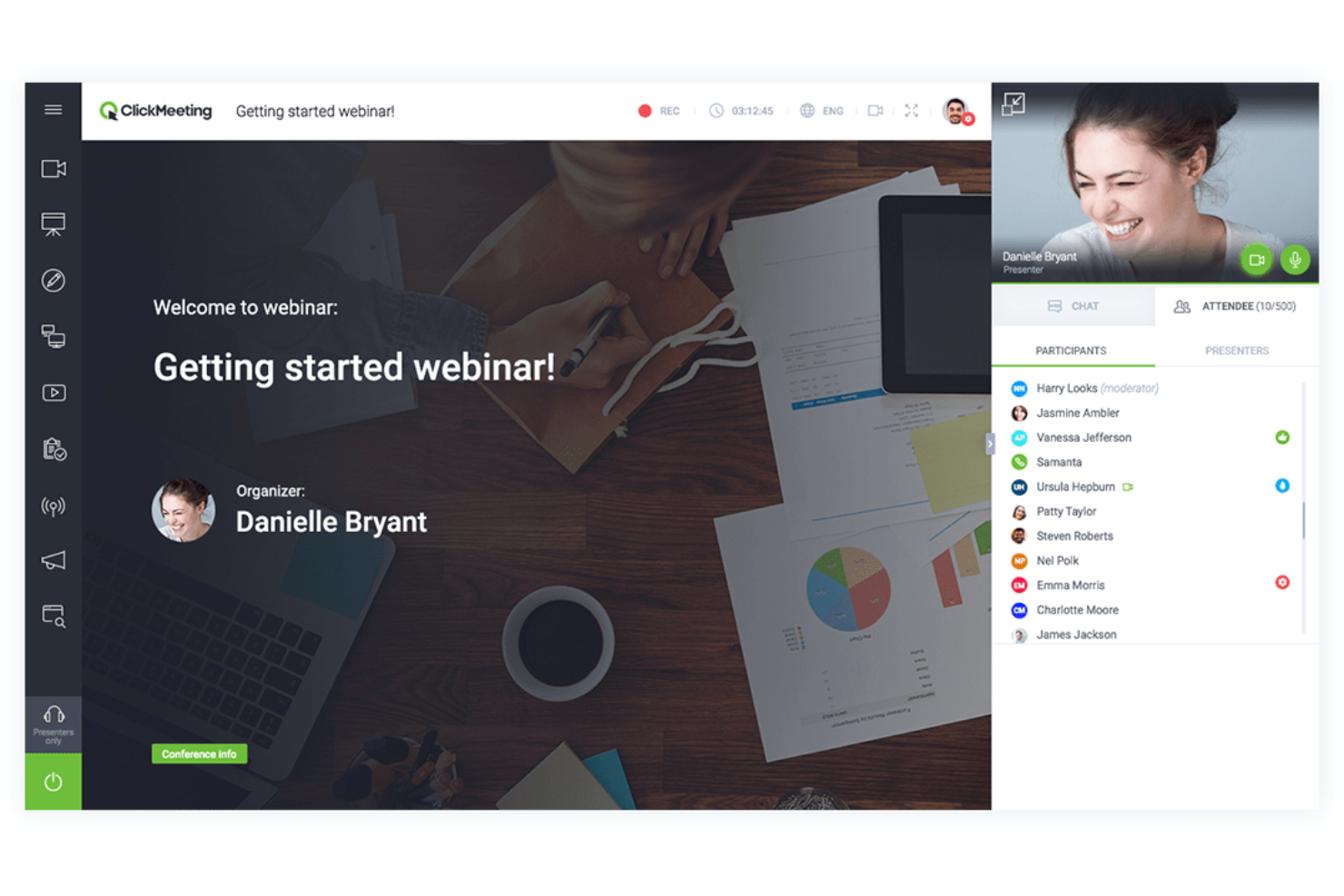 screenshot - ClickMeeting Review: Pros, Cons, Features and Pricing