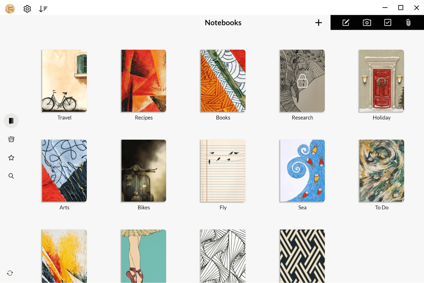 screenshot - Zoho Notebook Review: Key Features, Pricing, Pros and Cons