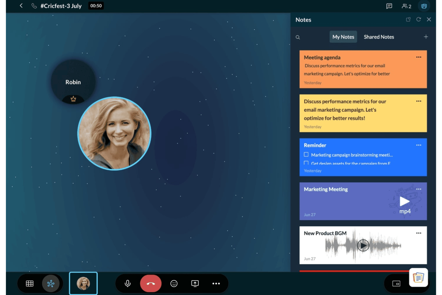 screenshot - Zoho Notebook Review: Key Features, Pricing, Pros and Cons