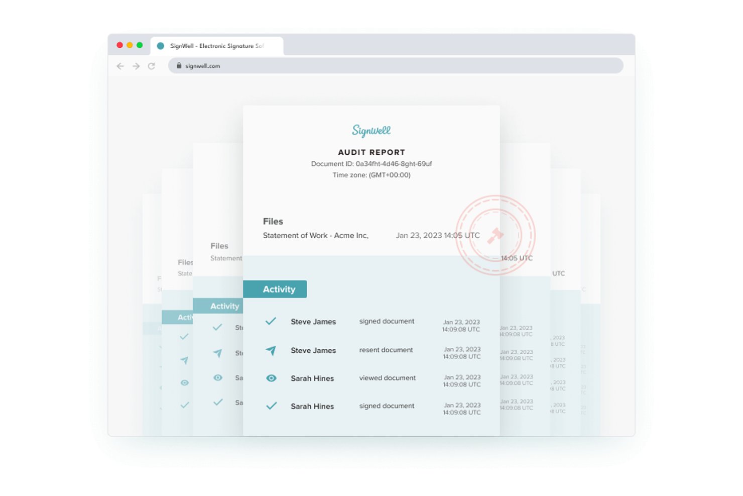 screenshot - Reseña de SignWell: Ventajas, Desventajas, Características y Precios Explicados