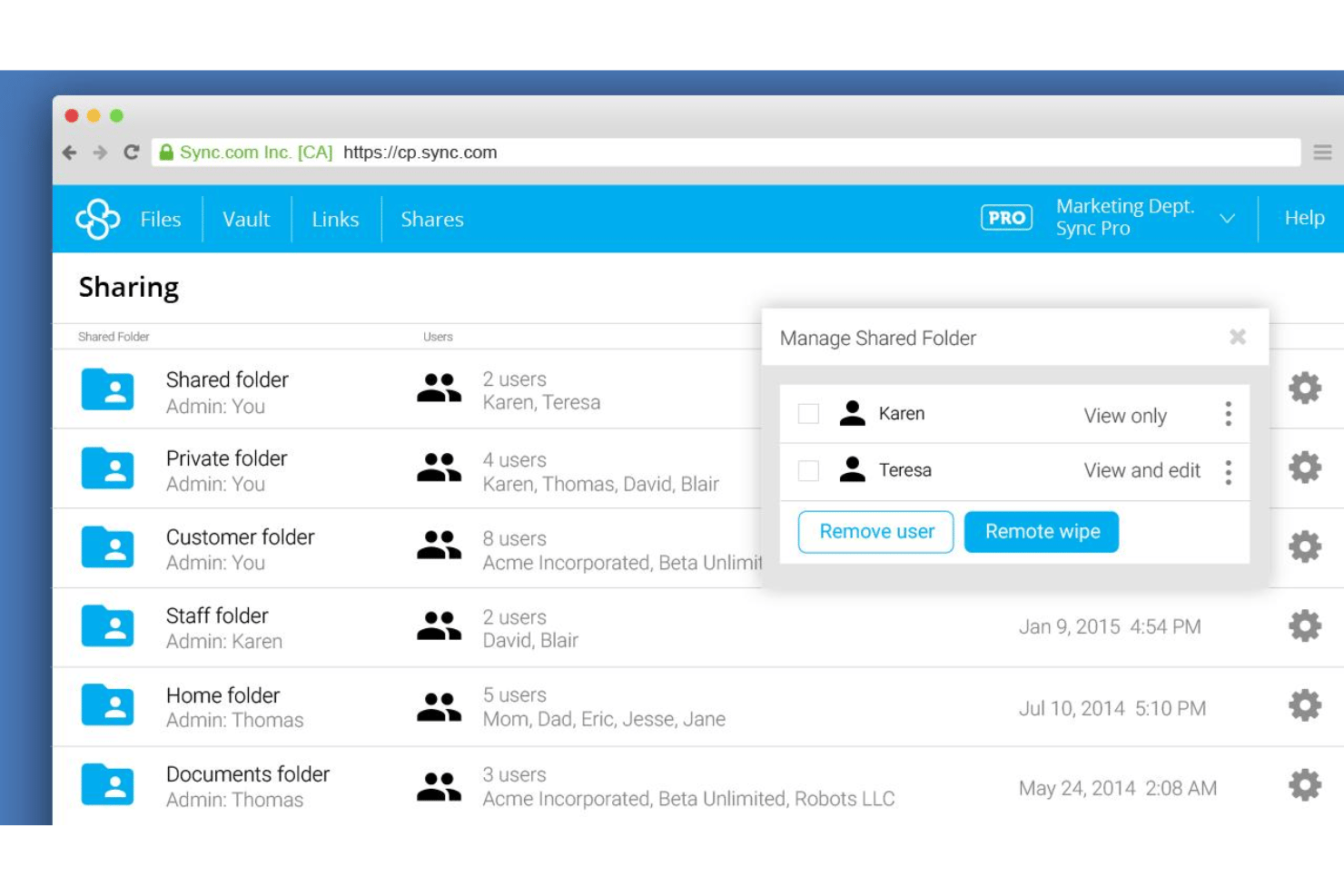 screenshot - Avis sur Sync : Avantages, Inconvénients, Fonctionnalités et Tarifs Expliqués