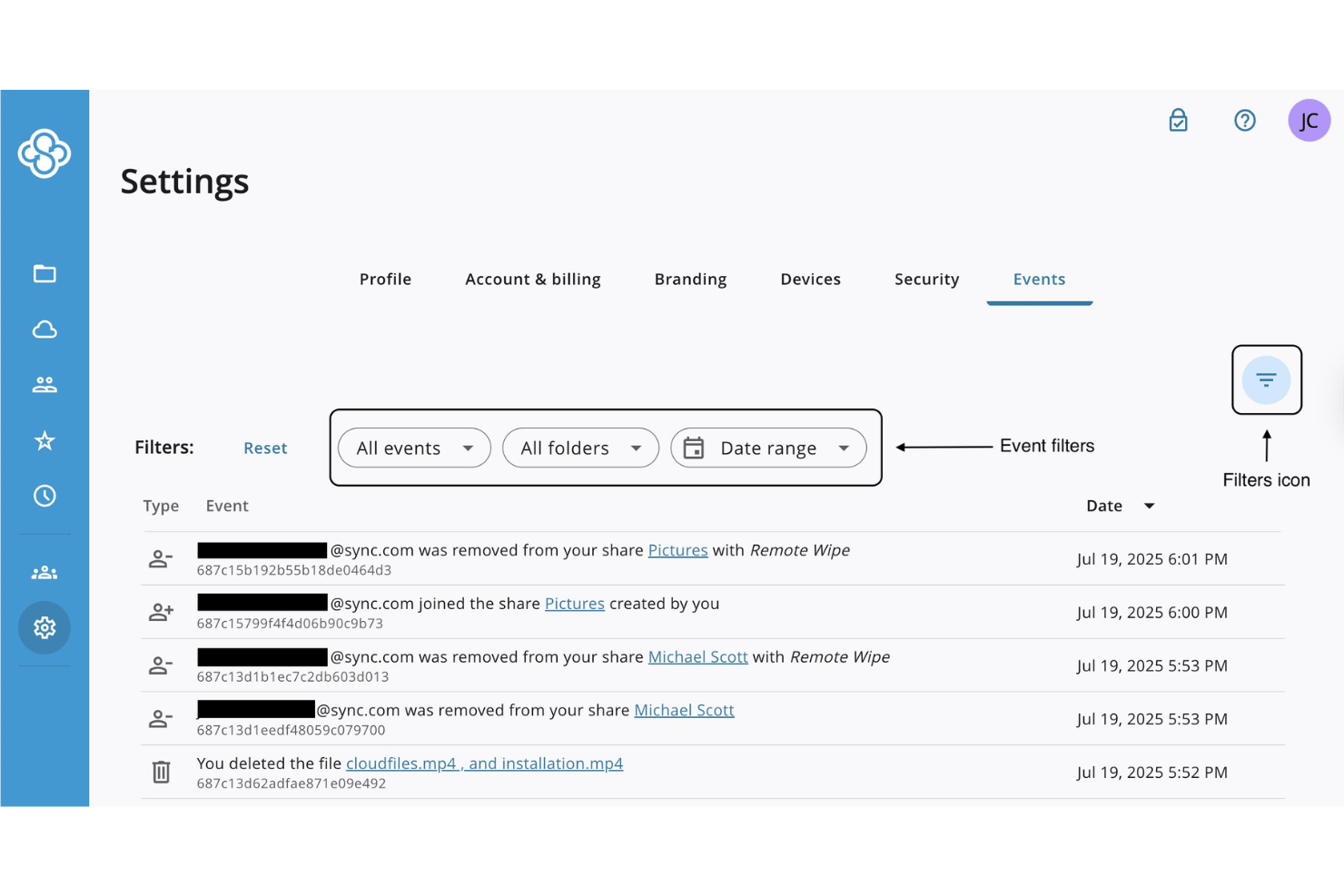 screenshot - Avis sur Sync : Avantages, Inconvénients, Fonctionnalités et Tarifs Expliqués