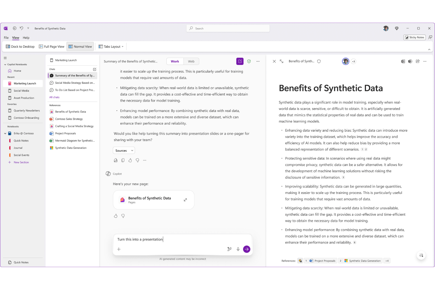 screenshot - Test de OneNote : avantages, inconvénients, fonctionnalités clés et tarification