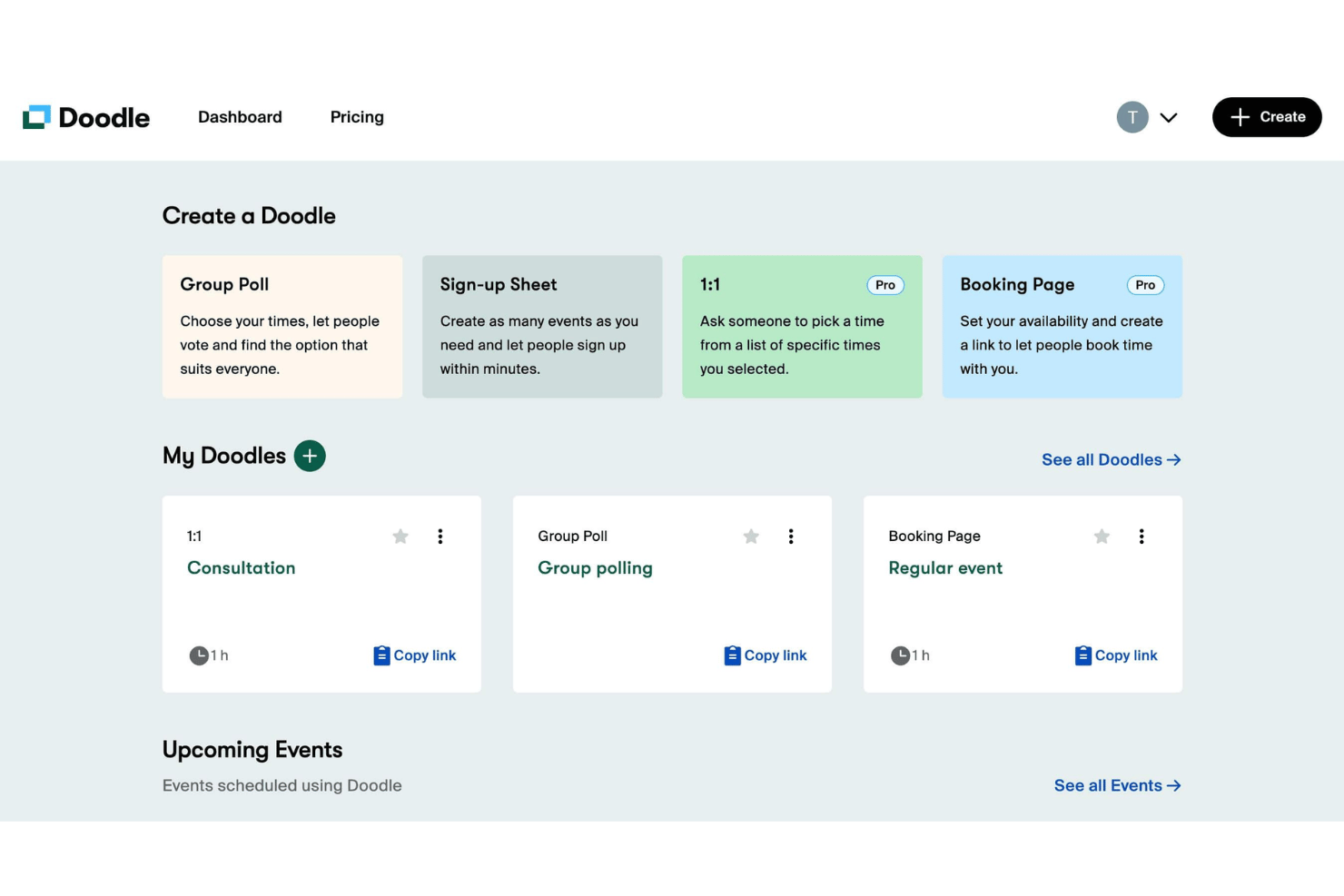 Simple scheduling tool to coordinate meetings without back and forth