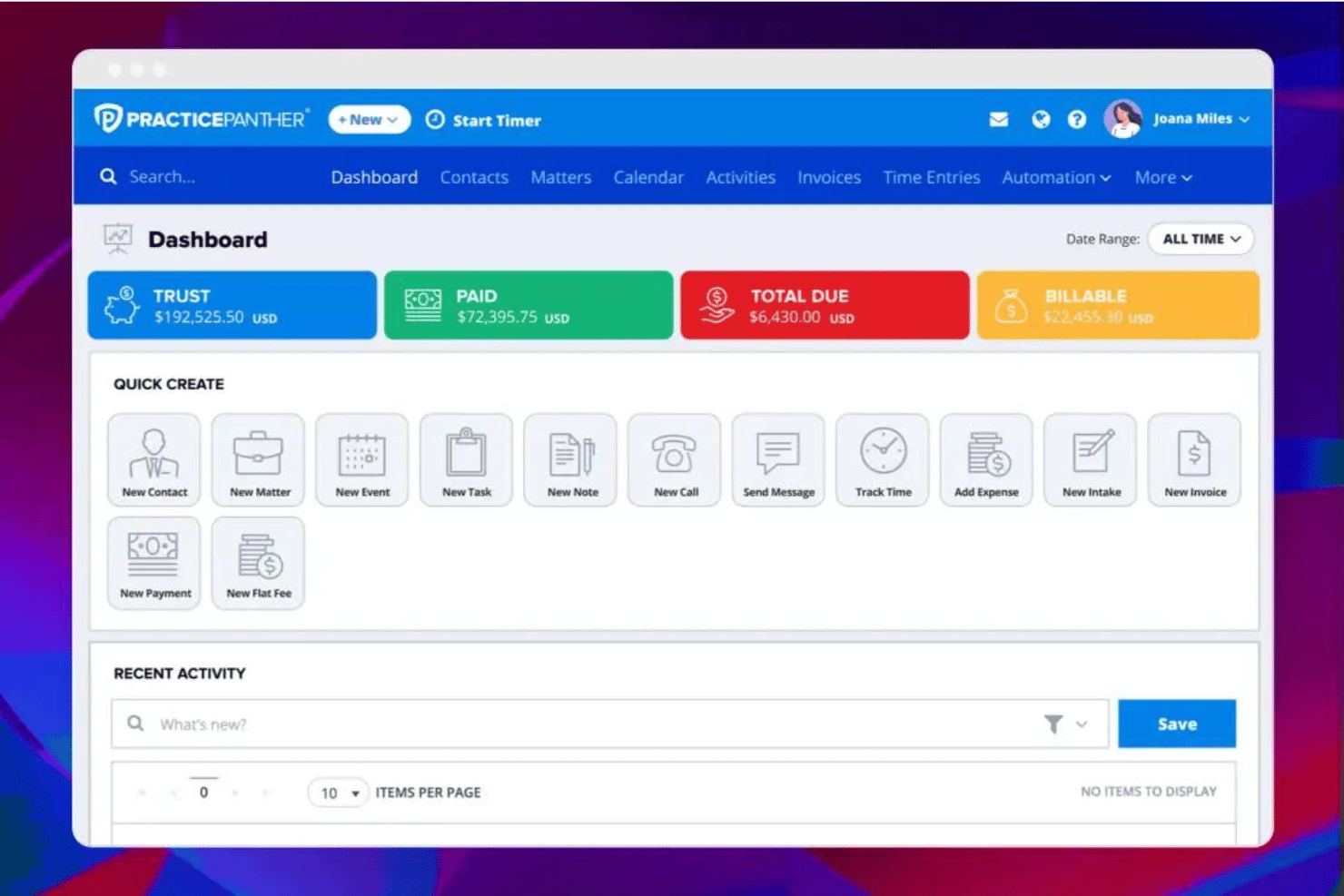 Legal project management tool for organizing cases workflows and collaboration