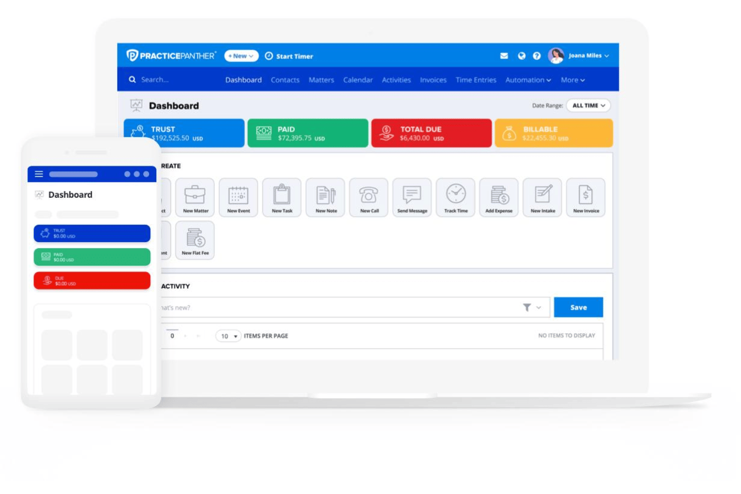 screenshot - PracticePanther Review: Pros, Cons, Features and Pricing Explained