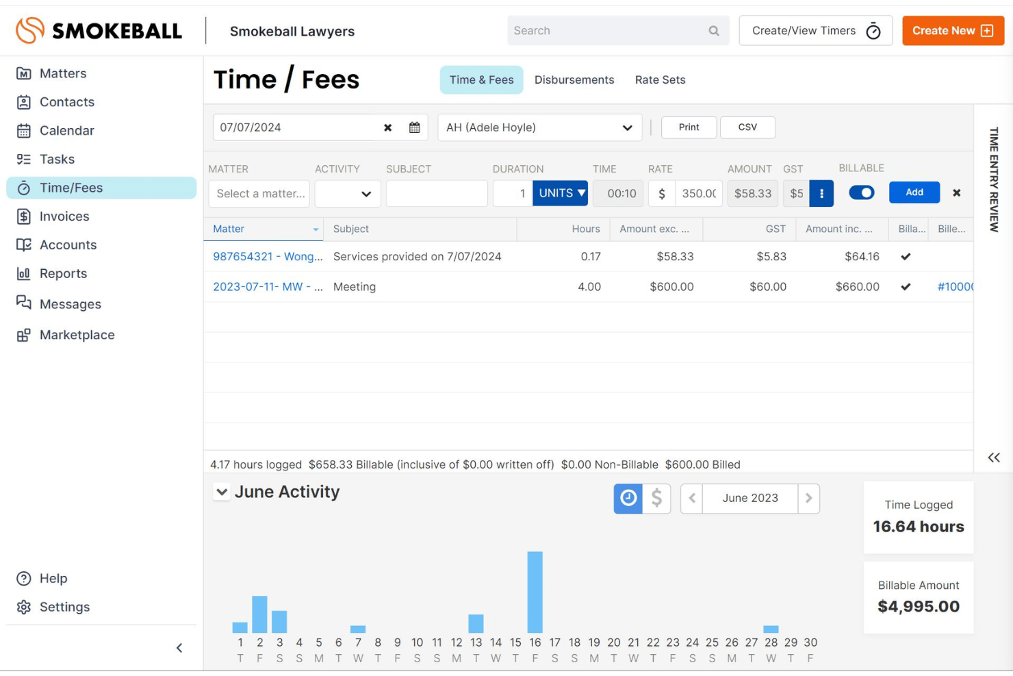 screenshot - Smokeball Review: Pros, Cons, Key Features and Pricing for 2026
