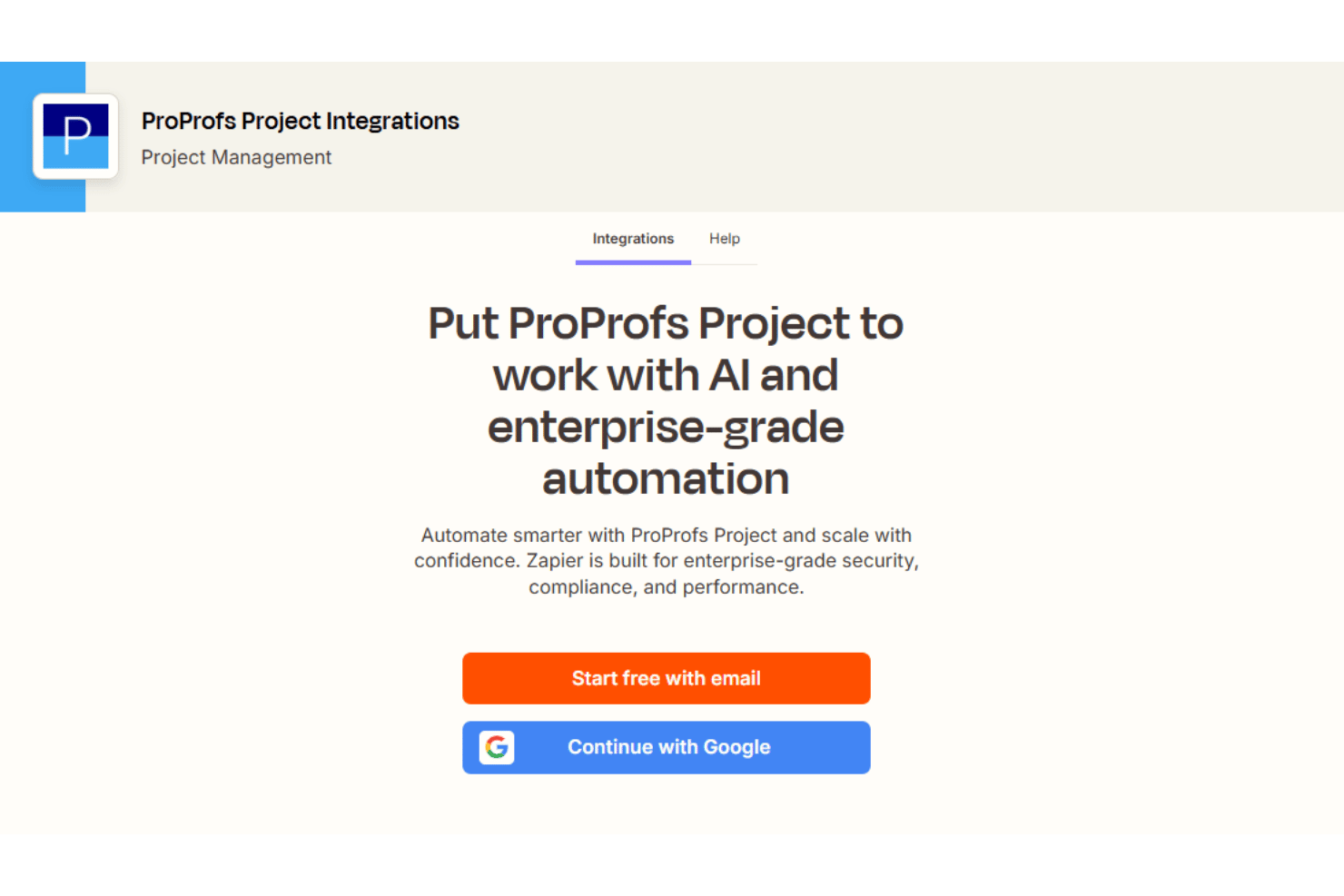 screenshot - ProProfs Project Review: Key Features, Benefits, Drawbacks and Pricing