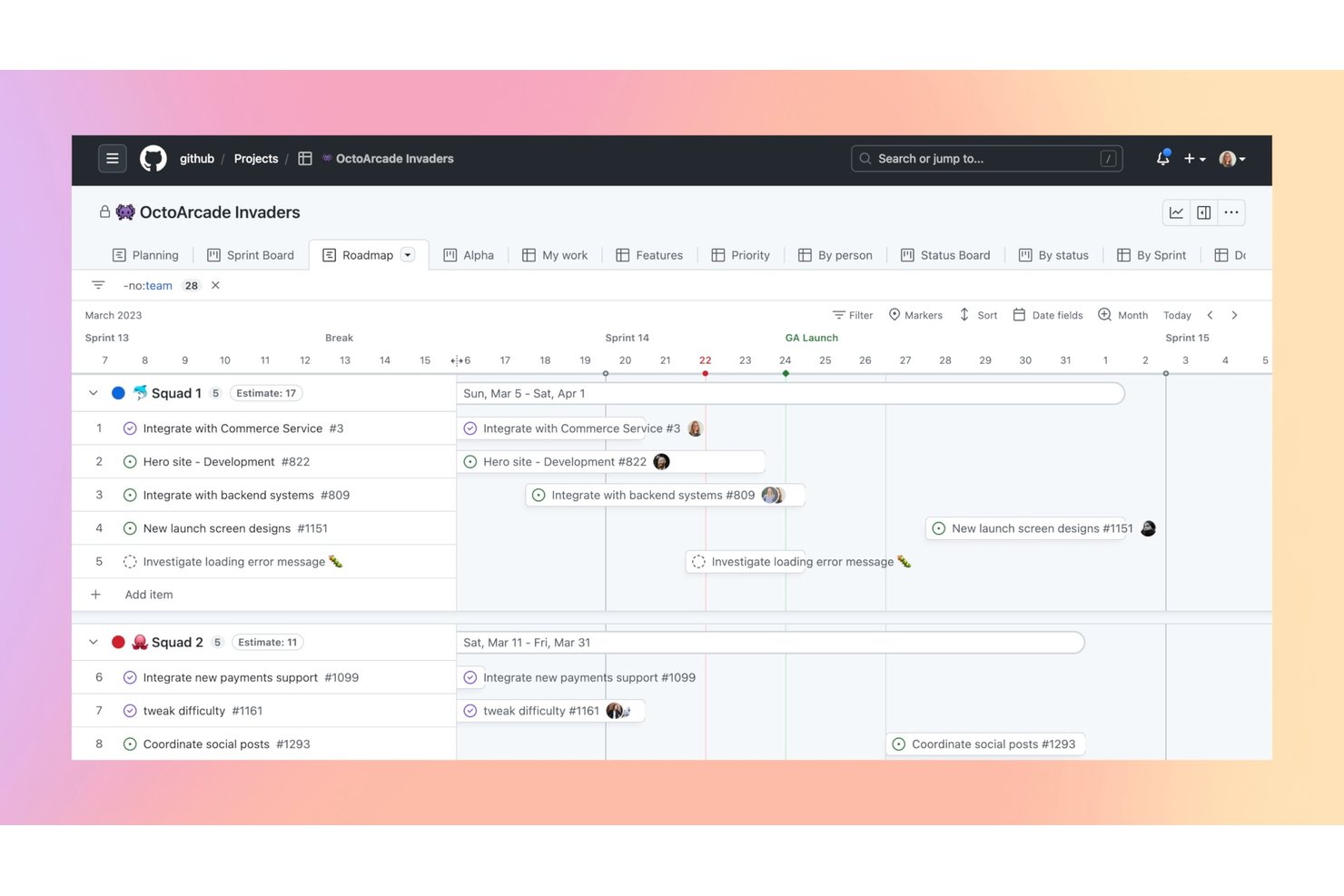 screenshot - GitHub Projects Review: Pros, Cons, Features and Pricing Overview