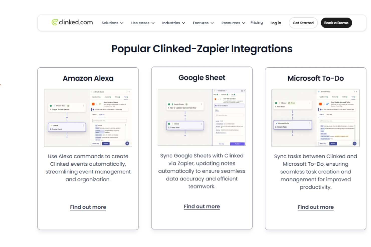 screenshot - Clinked Review: Pros, Cons, Features and Pricig Explained