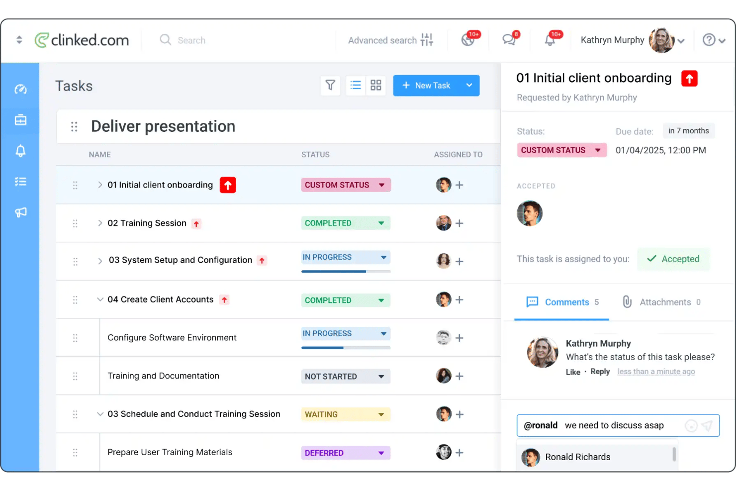 screenshot - Clinked Review: Pros, Cons, Features and Pricig Explained