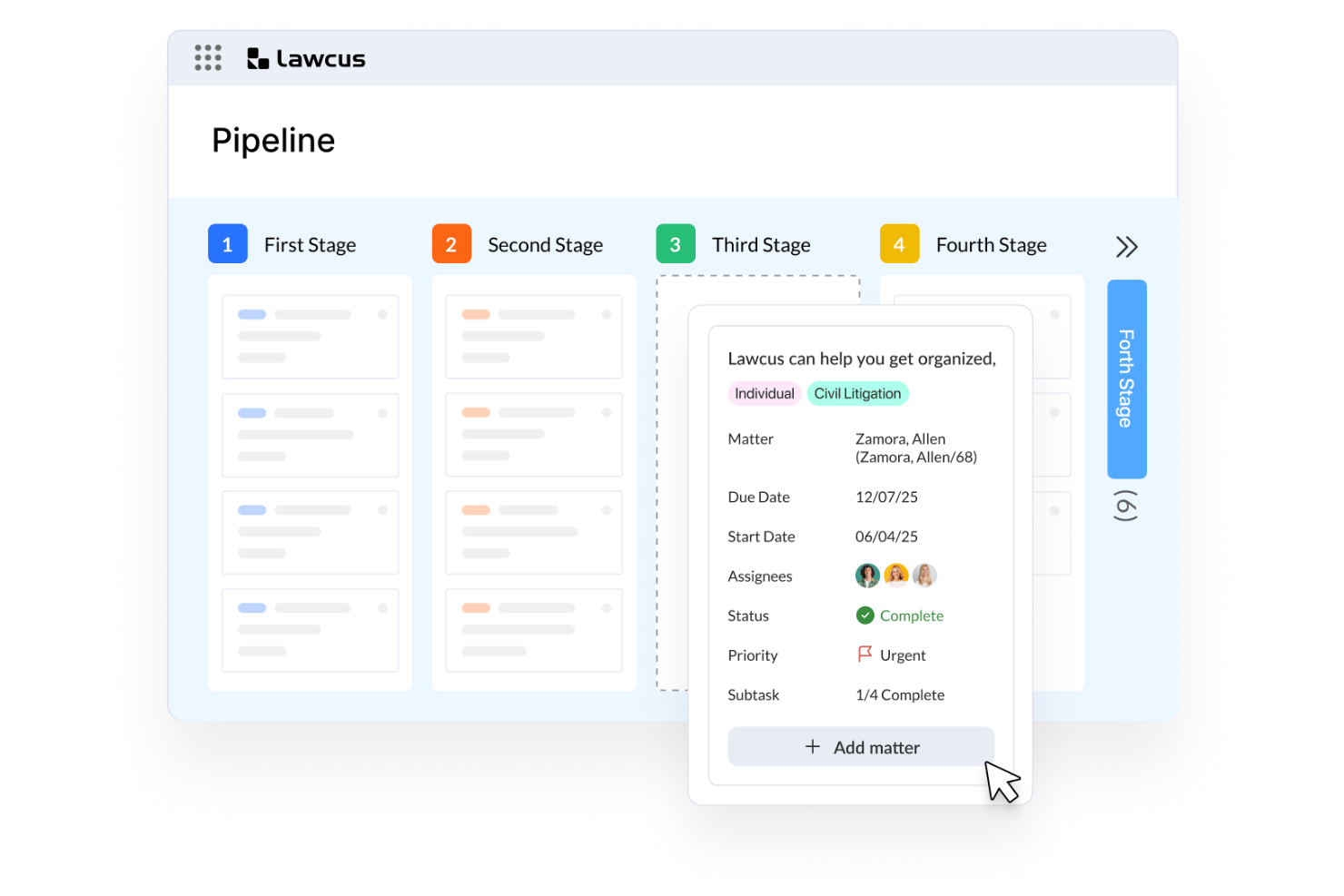 screenshot - Lawcus Review: Pros, Cons, Features and Pricing Breakdown