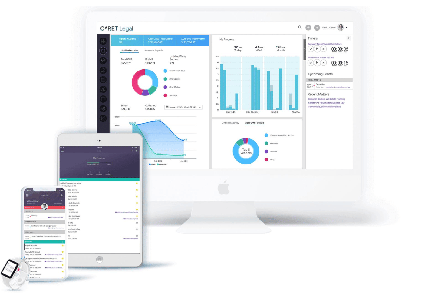 screenshot - CARET Legal Review: Pros, Cons, Features and Pricing Guide in 2026