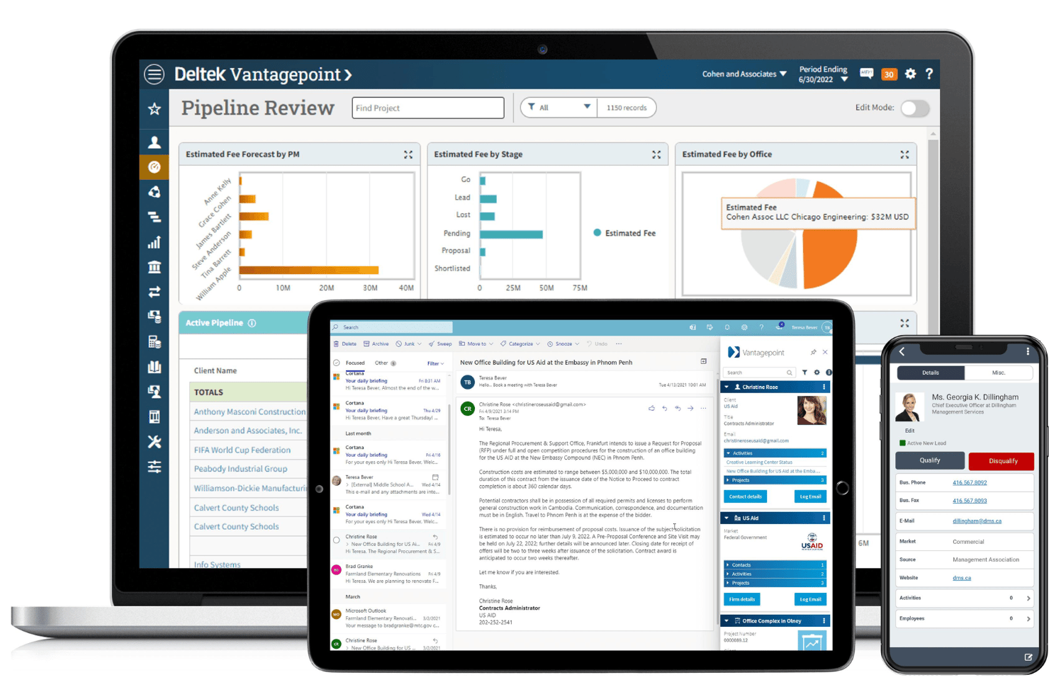screenshot - Deltek Vantagepoint Review: Pros, Cons, Features and Pricing Overview