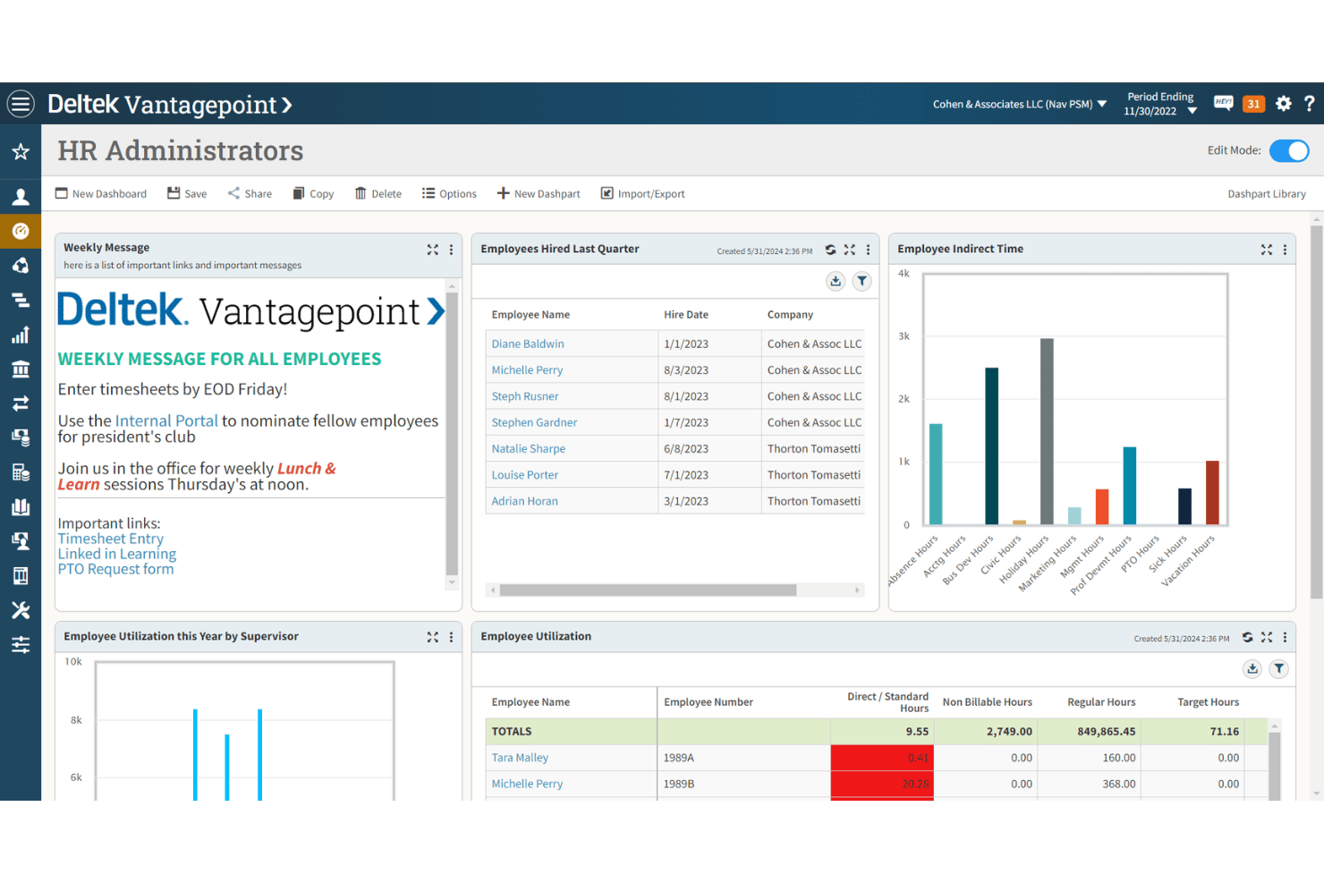 screenshot - Deltek Vantagepoint Review: Pros, Cons, Features and Pricing Overview