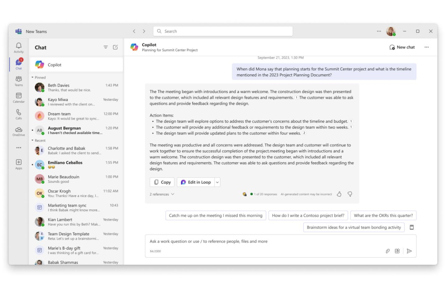 screenshot - Microsoft Copilot Review: Pros, Cons, Features and Pricing