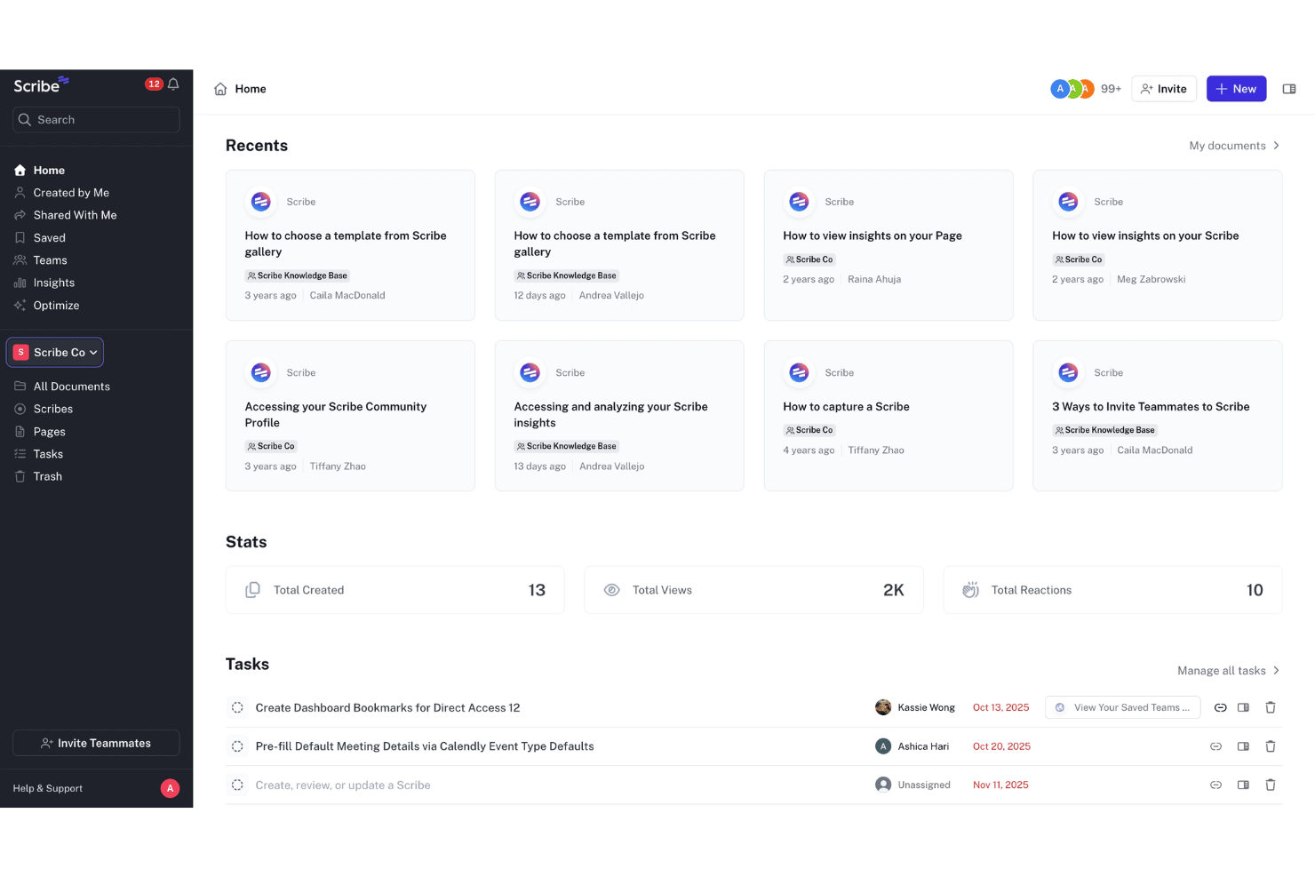 Scribe turns everyday tasks into shareable step-by-step guides.