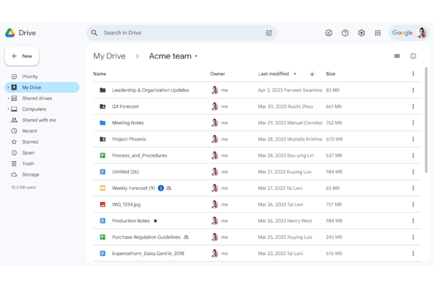 Google Drive simplifies file storage, sharing, and team collaboration.