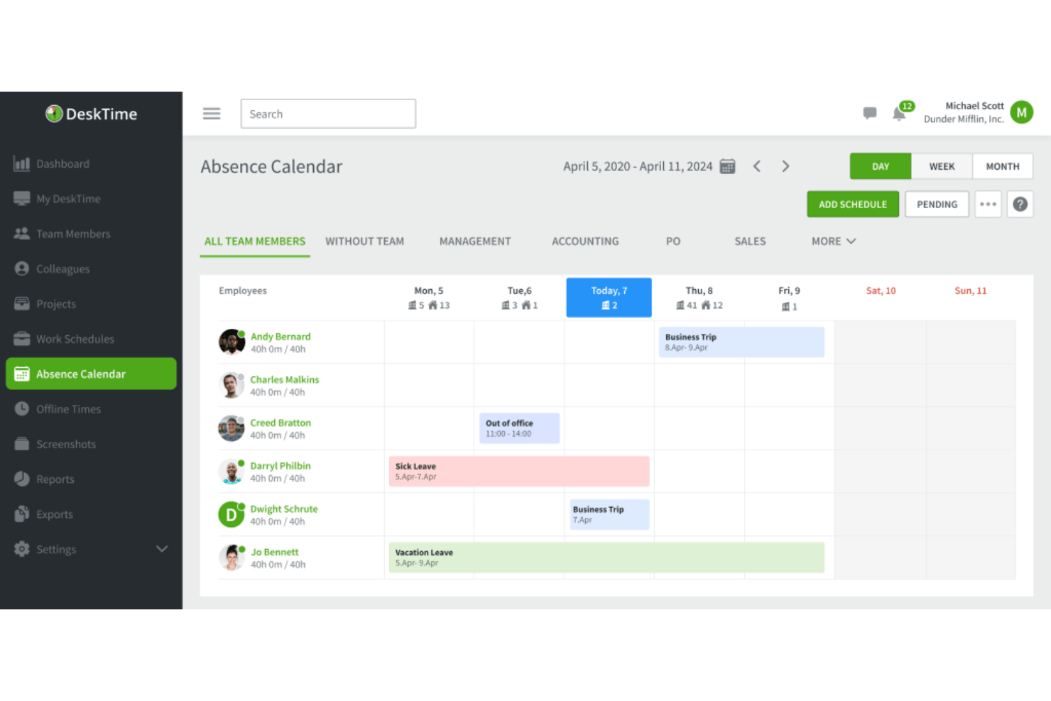 screenshot - DeskTime Review: Pros, Cons, Features and Pricing Explained