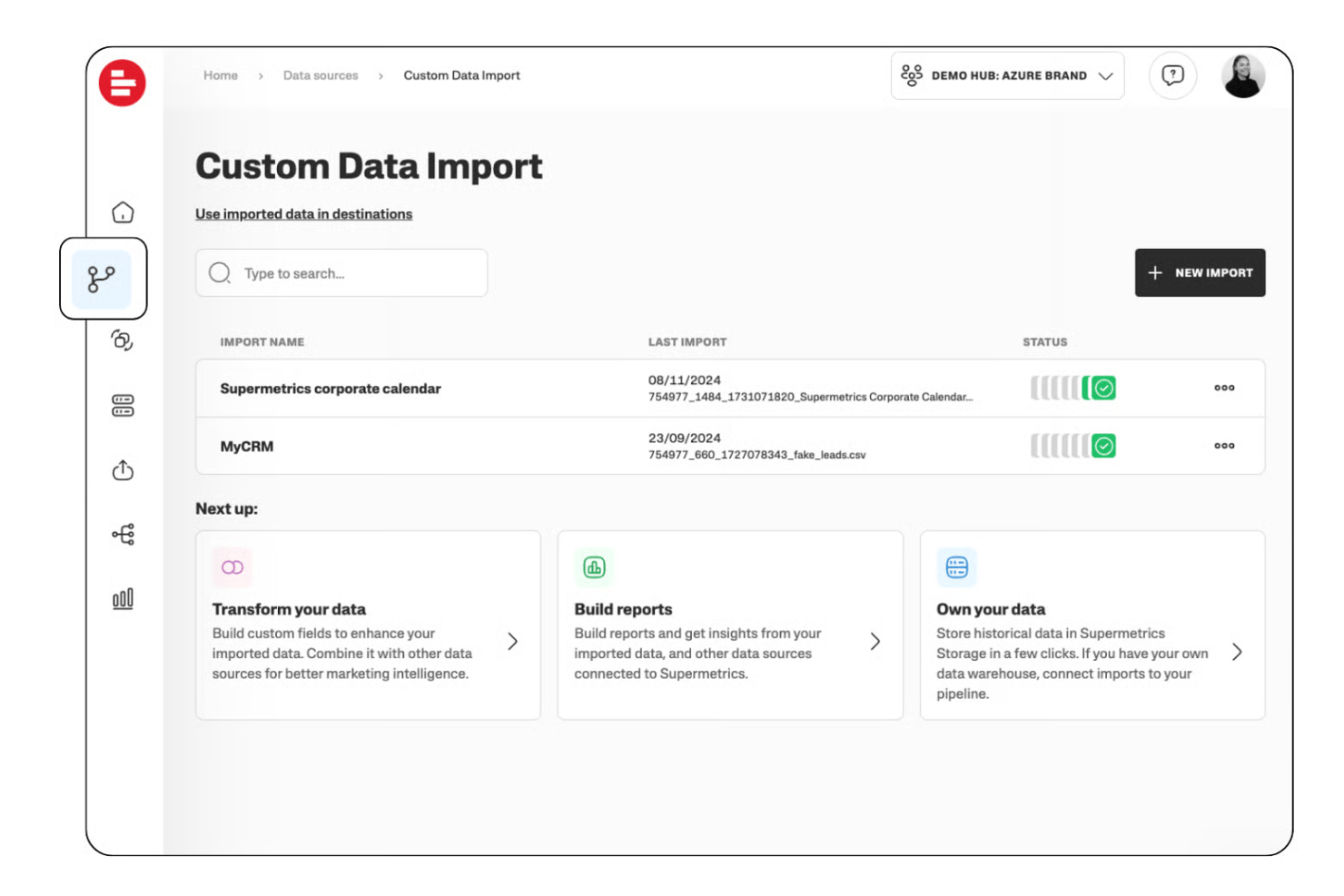 screenshot - Reseña de Supermetrics: Ventajas, desventajas, características y precios explicados