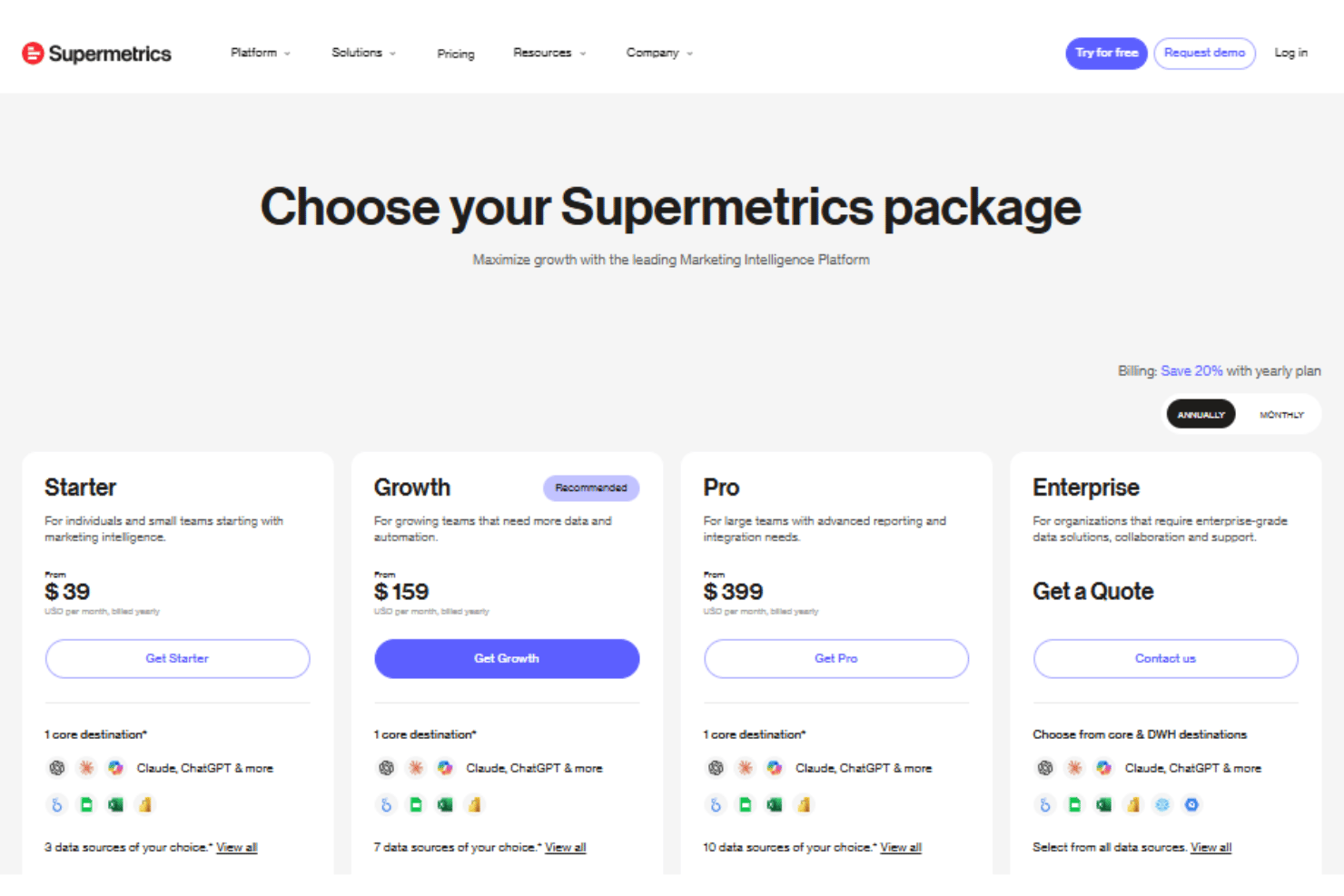 screenshot - Supermetrics Review: Pros, Cons, Features and Pricing