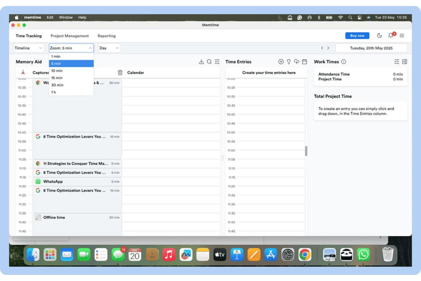 screenshot - Memtime Review: Pros, Cons, Features and Pricing Breakdown