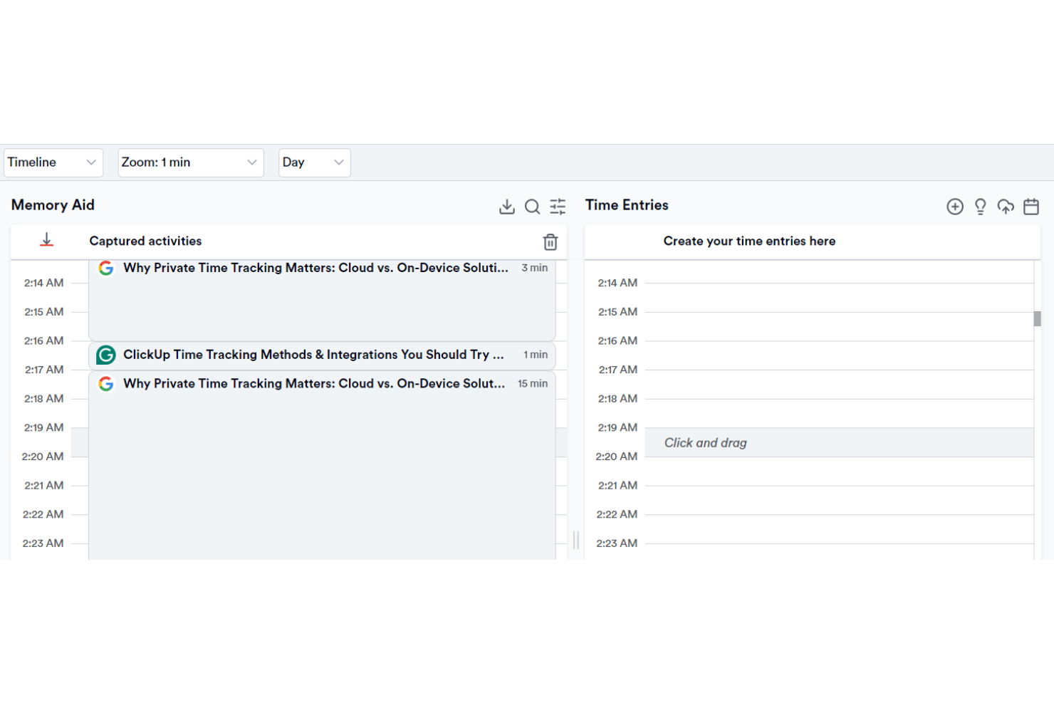 screenshot - Memtime Review: Pros, Cons, Features and Pricing Breakdown