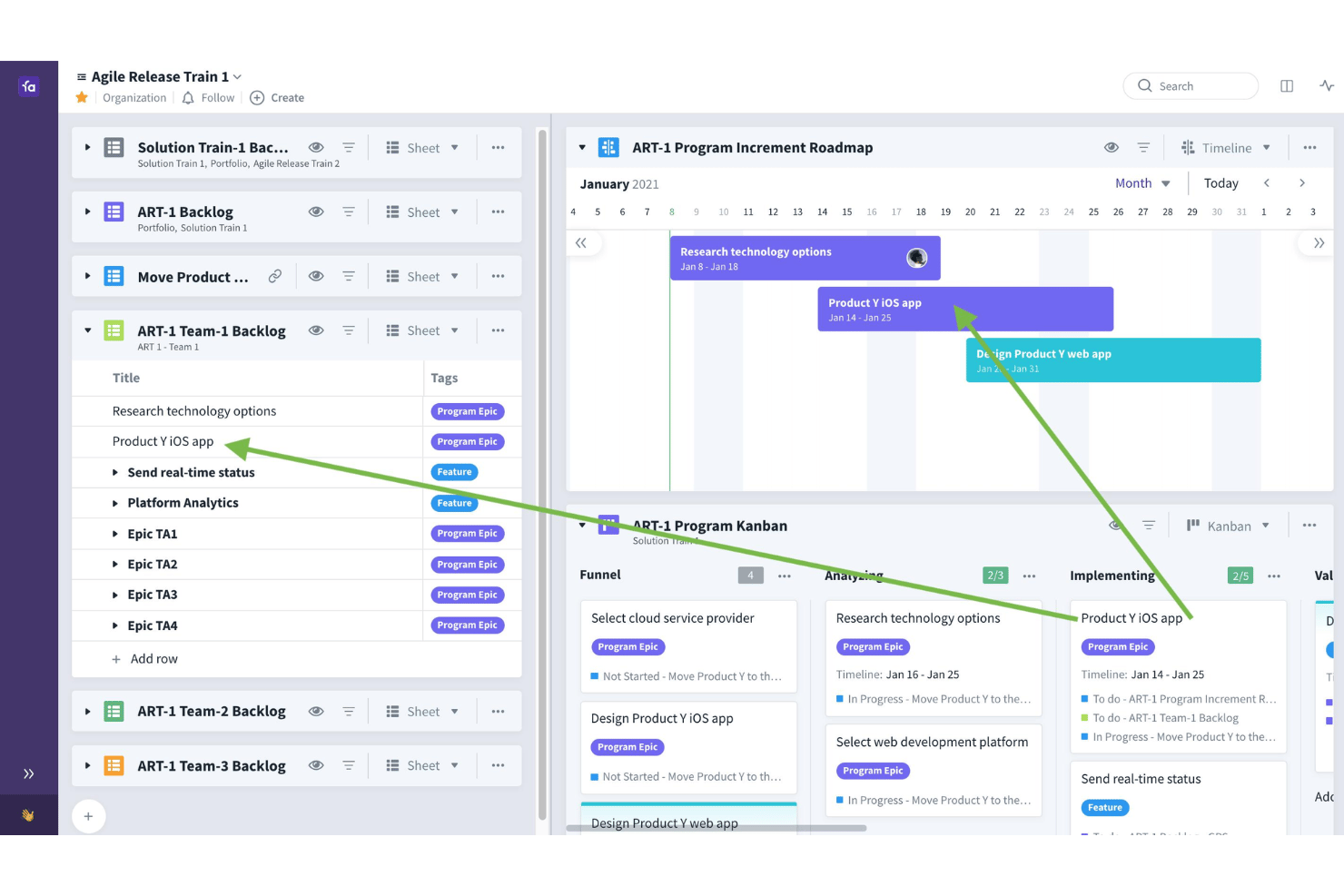 screenshot - Favro Review: Pros, Cons, Features and Pricing Breakdown