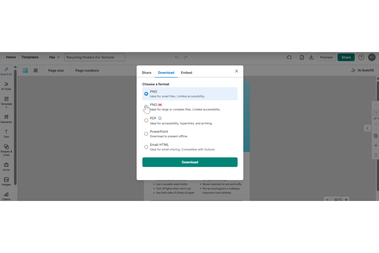 screenshot - Venngage Review: Pros, Cons, Features and Pricing