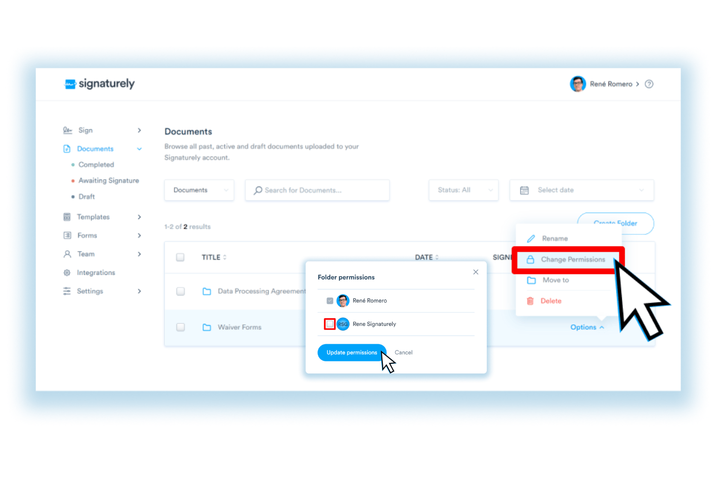 screenshot - Signaturely Review: Pros, Cons, Features and Pricing Explained