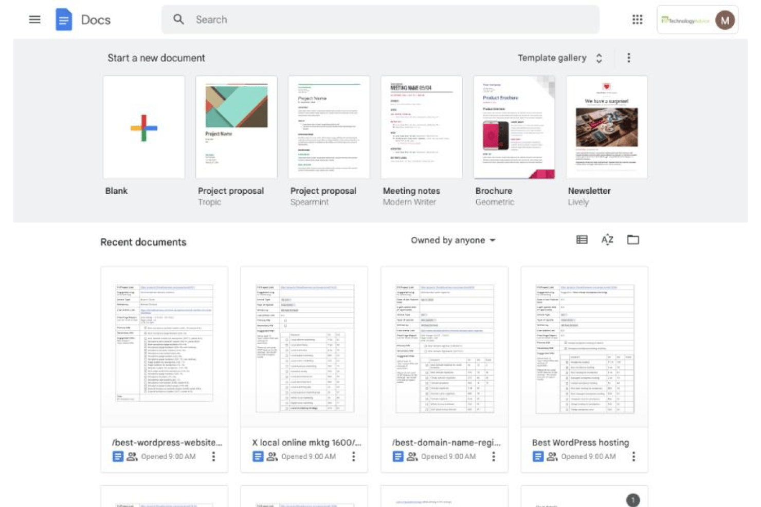 Google Docs helps teams create, edit, and collaborate on documents anywhere.